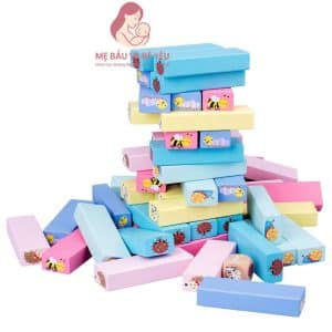 Đồ chơi rút gỗ Sankid nhiều phân loại như rút gỗ số, rút gỗ màu, rút gỗ hình con vật